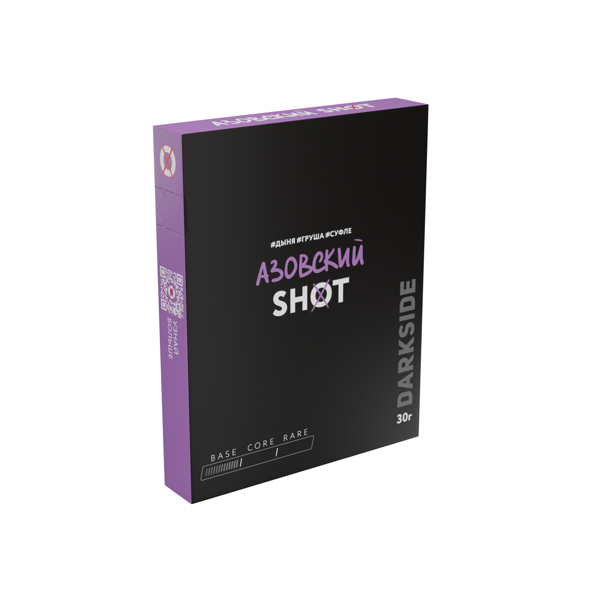 Табак для кальяна - Darkside - Shot - Азовский Шейк ( с ароматом дыня, груша, суфле ) - 30 г