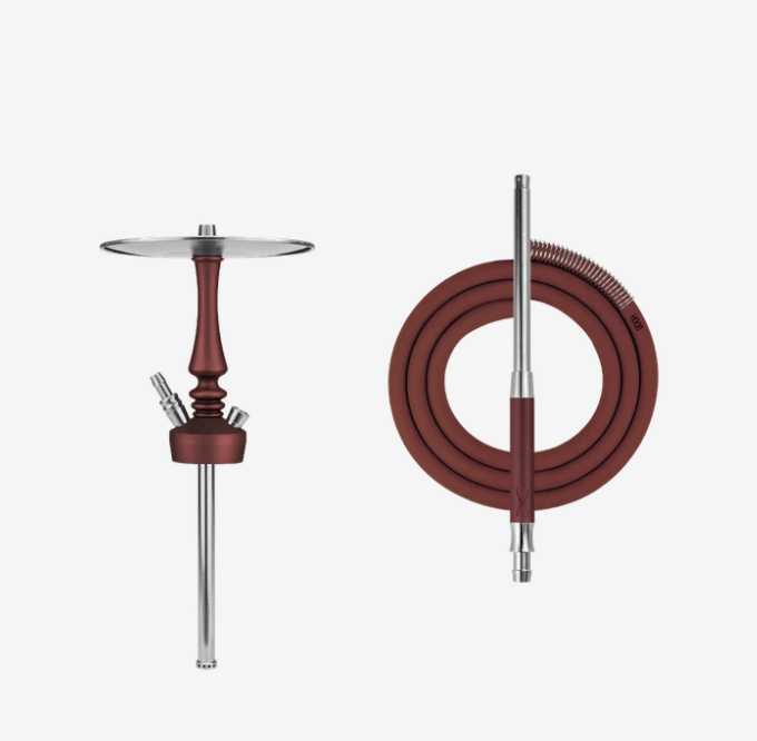 Кальян - Hoob - Mars Pro Mini - Wine Red ( Steel ) - без колбы