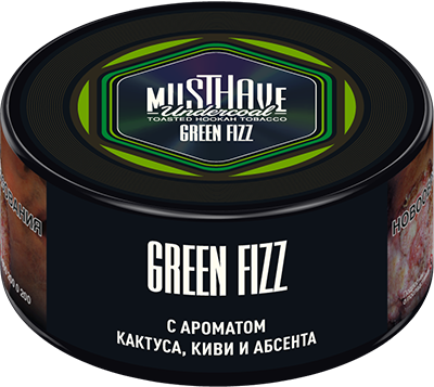 Табак для кальяна - Must Have - Green Fizz ( с ароматом кактус, абсент, киви ) - small size - 25 г