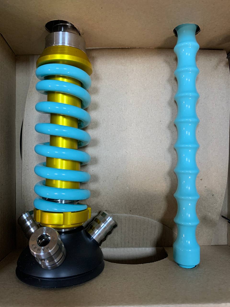 Кальян - Mamay - Coilovers Micro - ( Золотая шахта - мята спираль ) 3.12