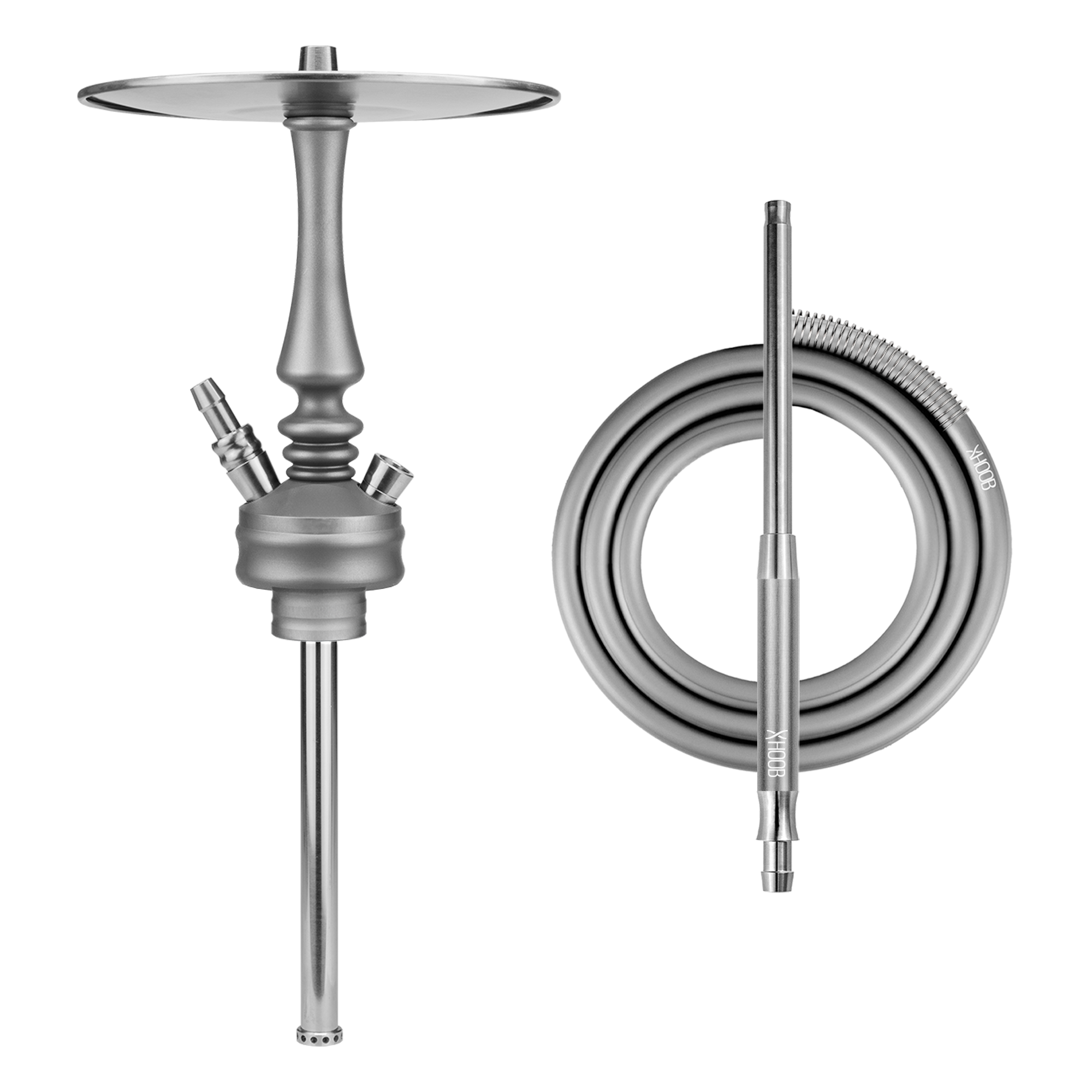 Кальян - Hoob - Mars Mini - Space gray ( Stainless Steel )