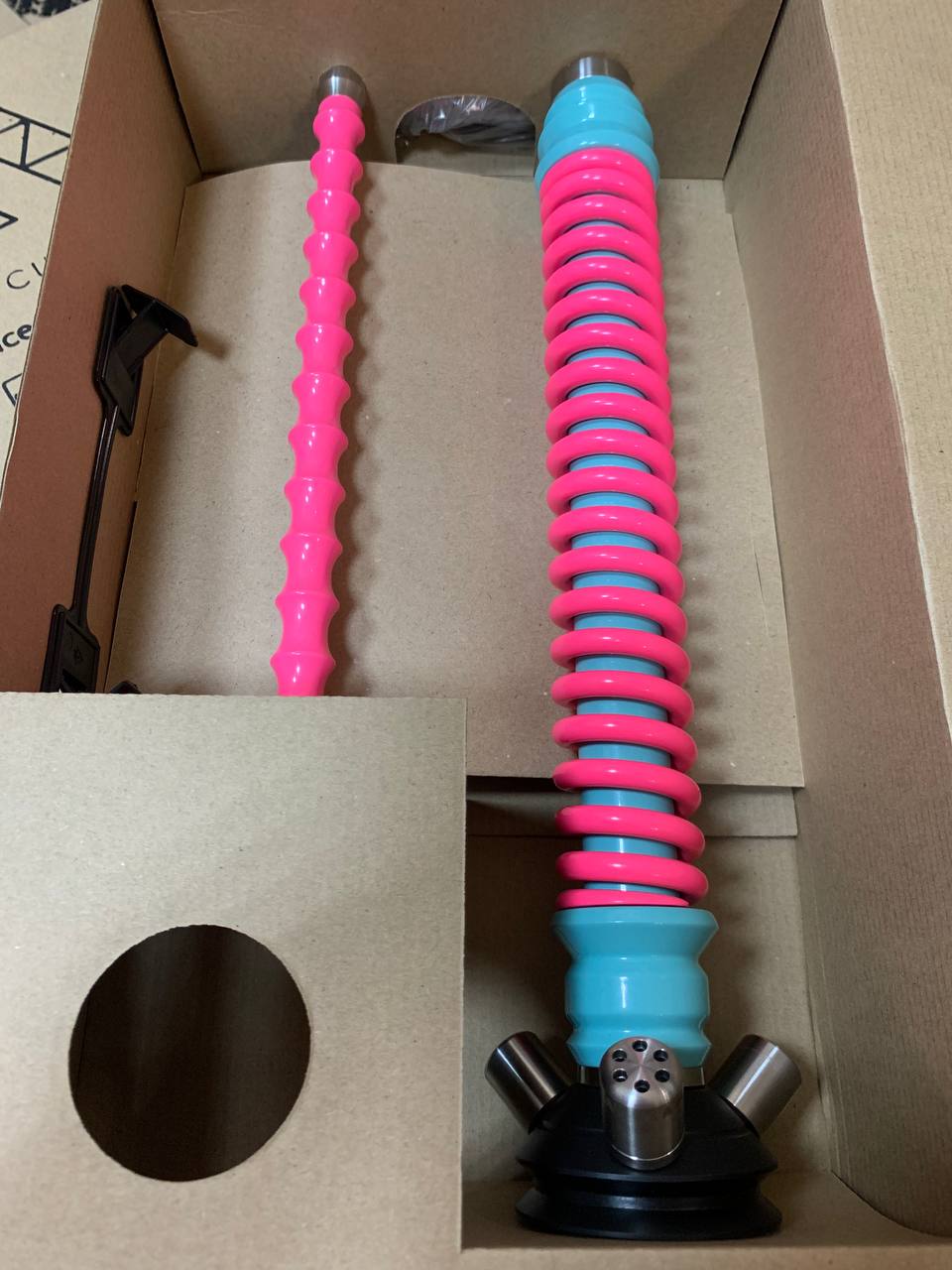 Кальян - Mamay - Coilovers - ( Мята шахта - Розовая спираль ) - 1.9