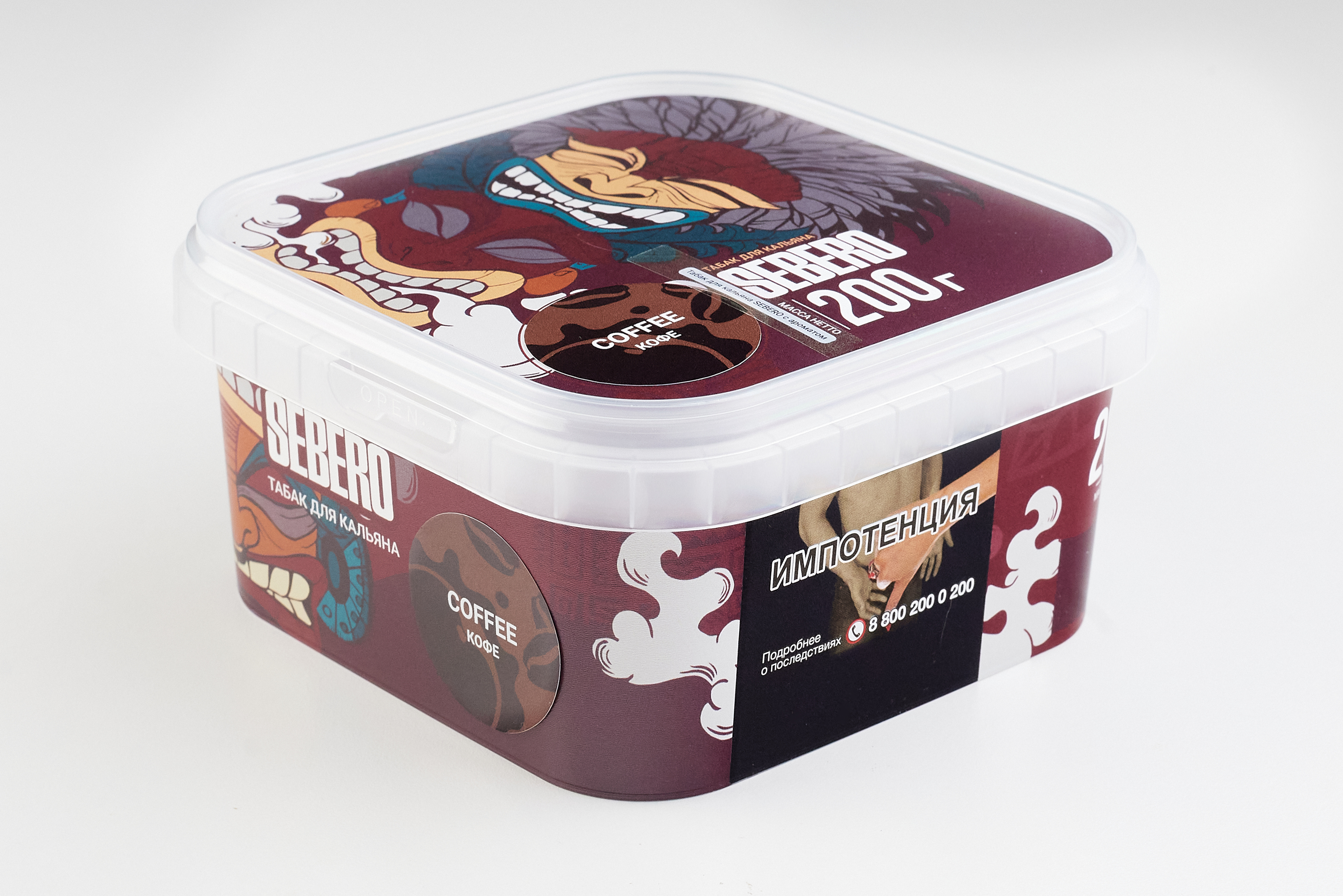 Табак для кальяна - Sebero - COFFEE ( с ароматом кофе ) - 200 г