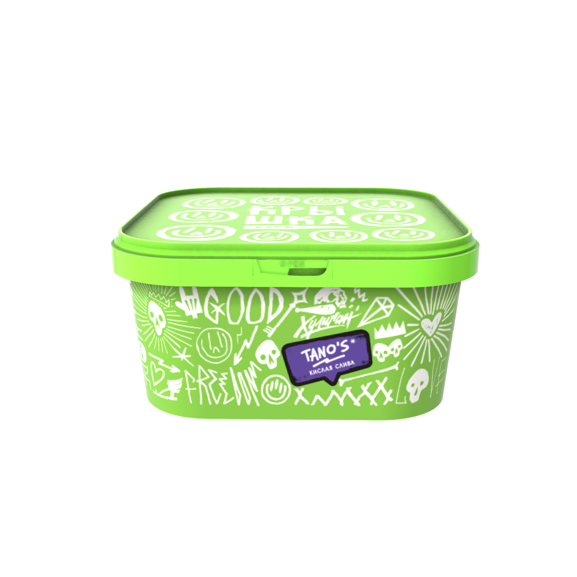 Табак для кальяна - Хулиган - TANO'S ( с ароматом кислая слива ) - 200 г