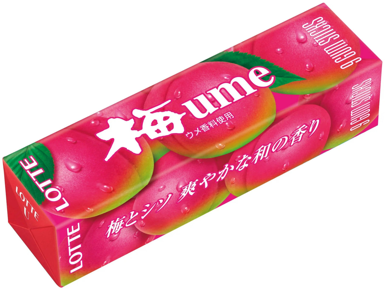 Жевательная резинка - Lotte - Ume (Японская Слива) - 31 г