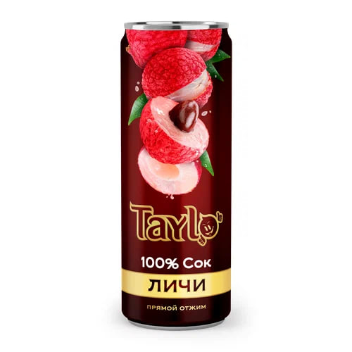 Сок - TAYLO - Личи - 250 мл ЖБ