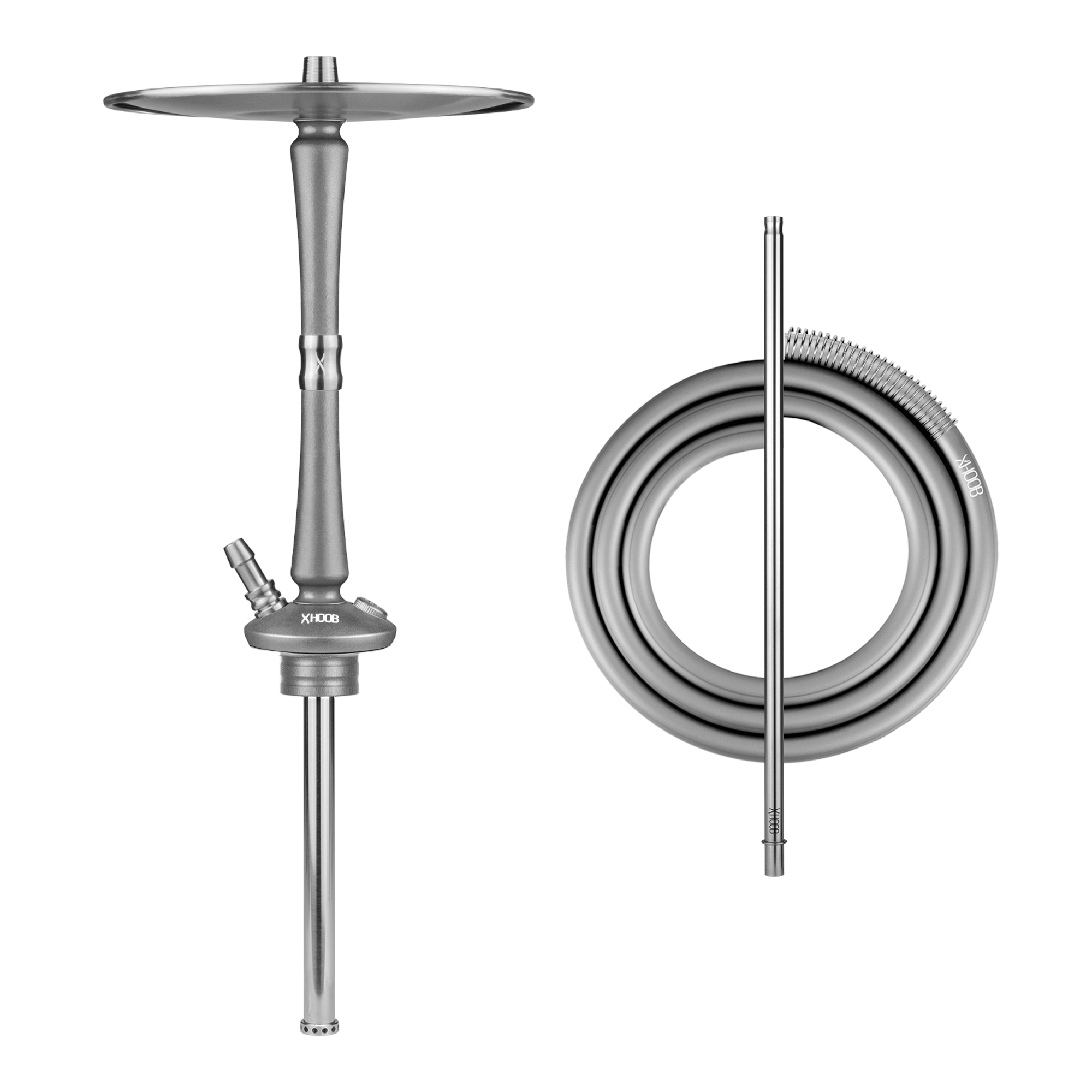 Кальян - Hoob - Go - Space gray ( Stainless Steel )