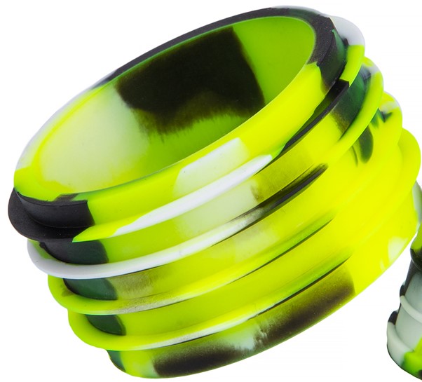 Уплотнитель для ШАХТЫ - MH - ( кислотно-желто-зеленый + белый + черный )