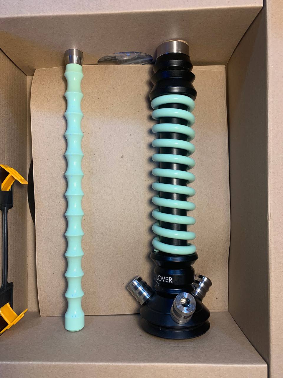 Кальян - Mamay - Coilovers Mini - ( Черная шахта - фисташка спираль )