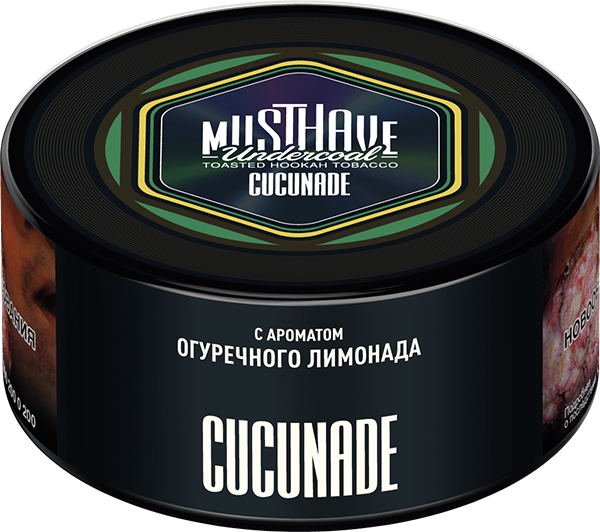 Табак для кальяна - Must Have - Cucunade - ( с ароматом огуречный лимонад ) 125 г