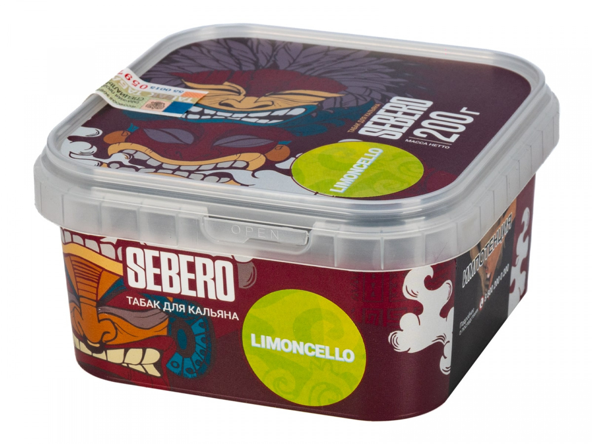 Табак для кальяна - Sebero - LIMONCHELLO ( с ароматом лимончелло ) - 200 г