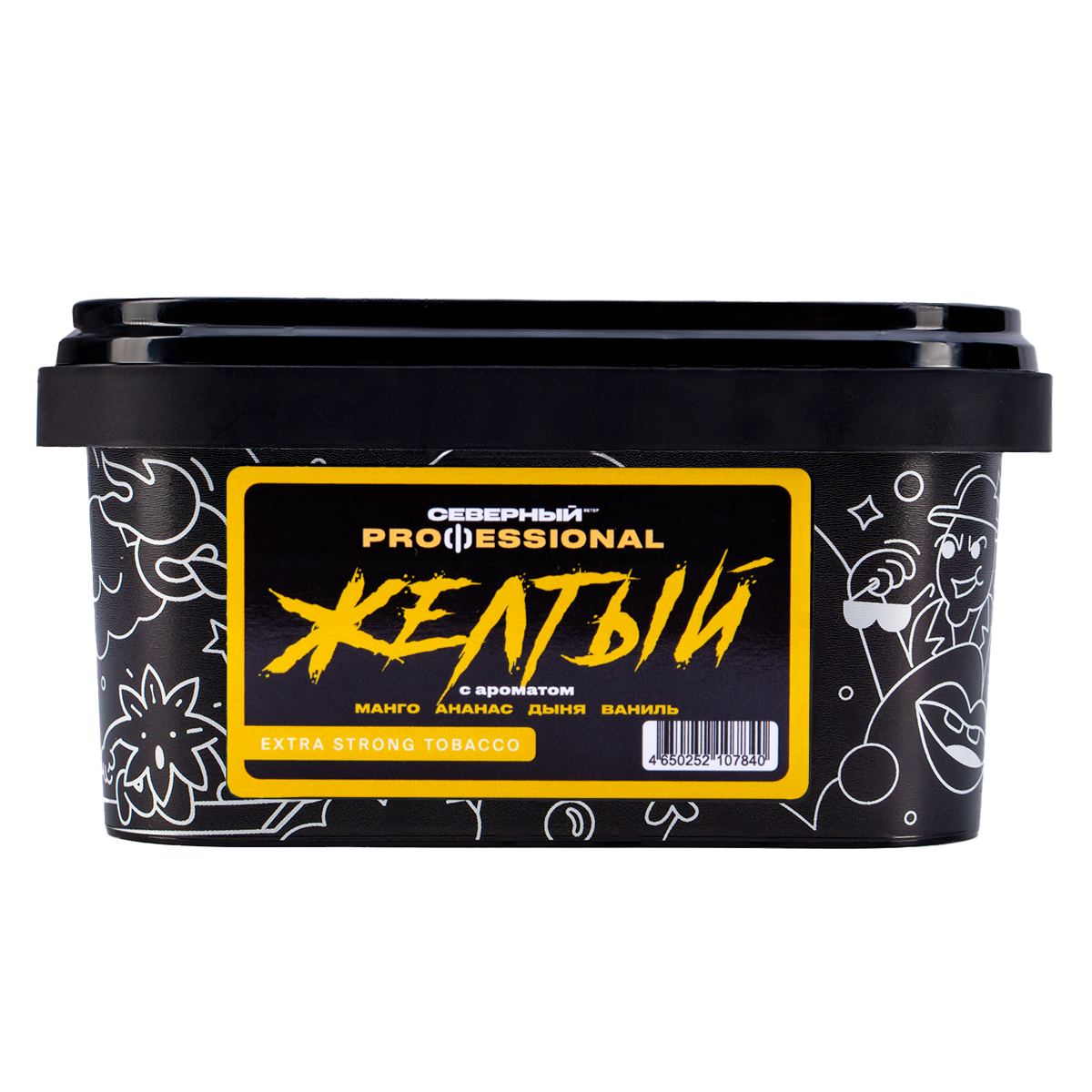 Табак для кальяна - Северный PRO - ЖЁЛТЫЙ ( с ароматом манго моти, дынный крем ) - 200 г