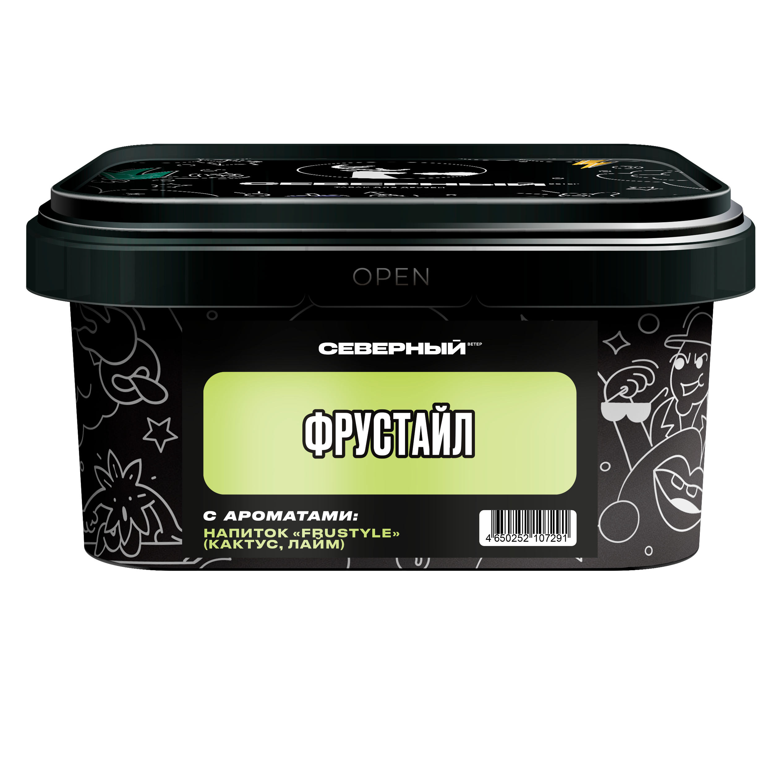 Табак для кальяна - Северный - ФРУСТАЙЛ ( с ароматом газировка кактус ) - 200 г
