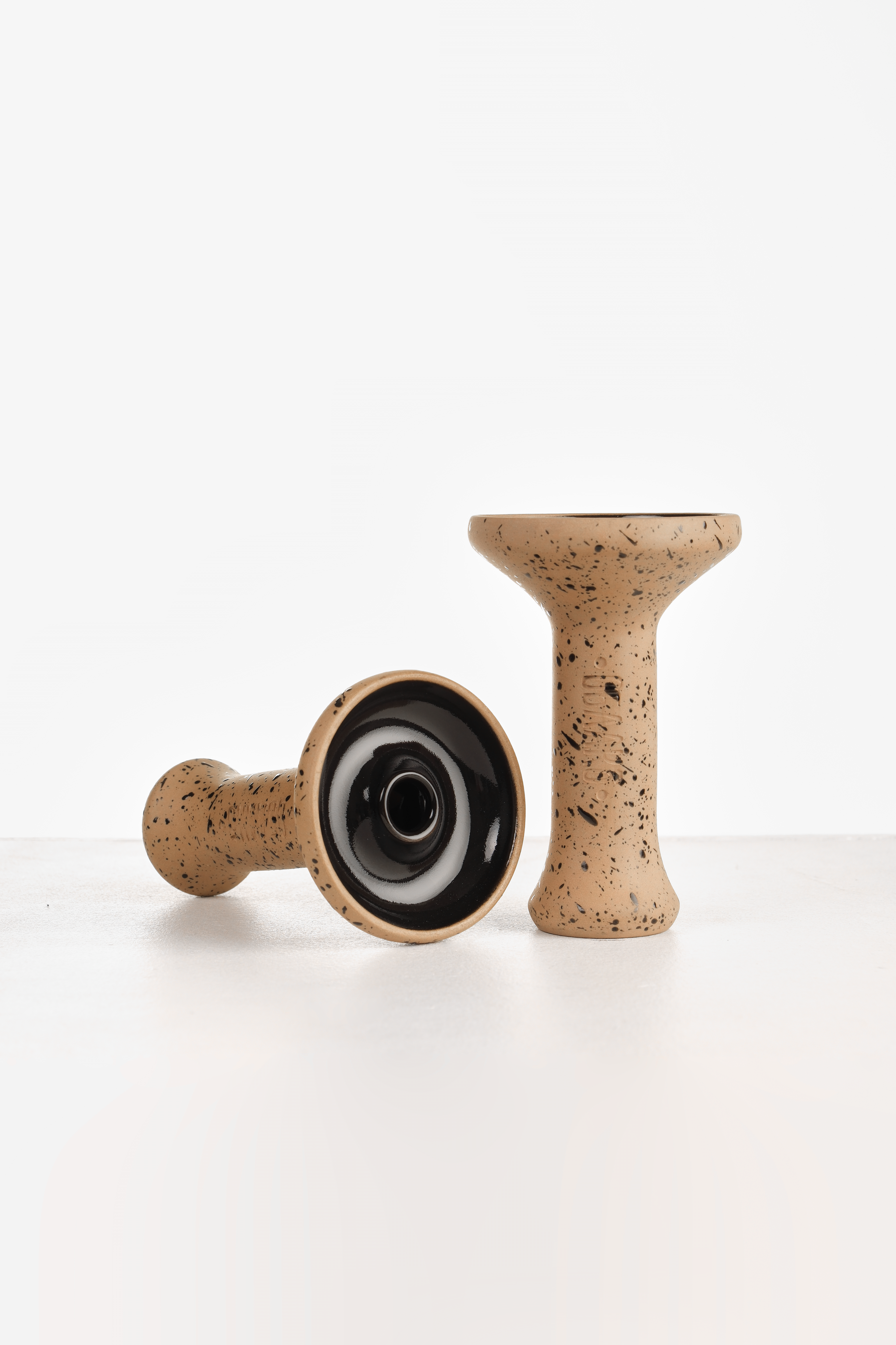 Чаша для кальяна - Облако - Mono - M - Phunnel - бежевый с черной ( фанэл )