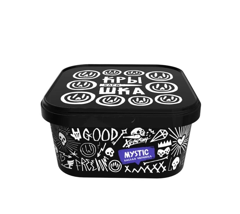 Табак для кальяна - Хулиган - MYSTIC ( с ароматом кислая черника ) - 200 г