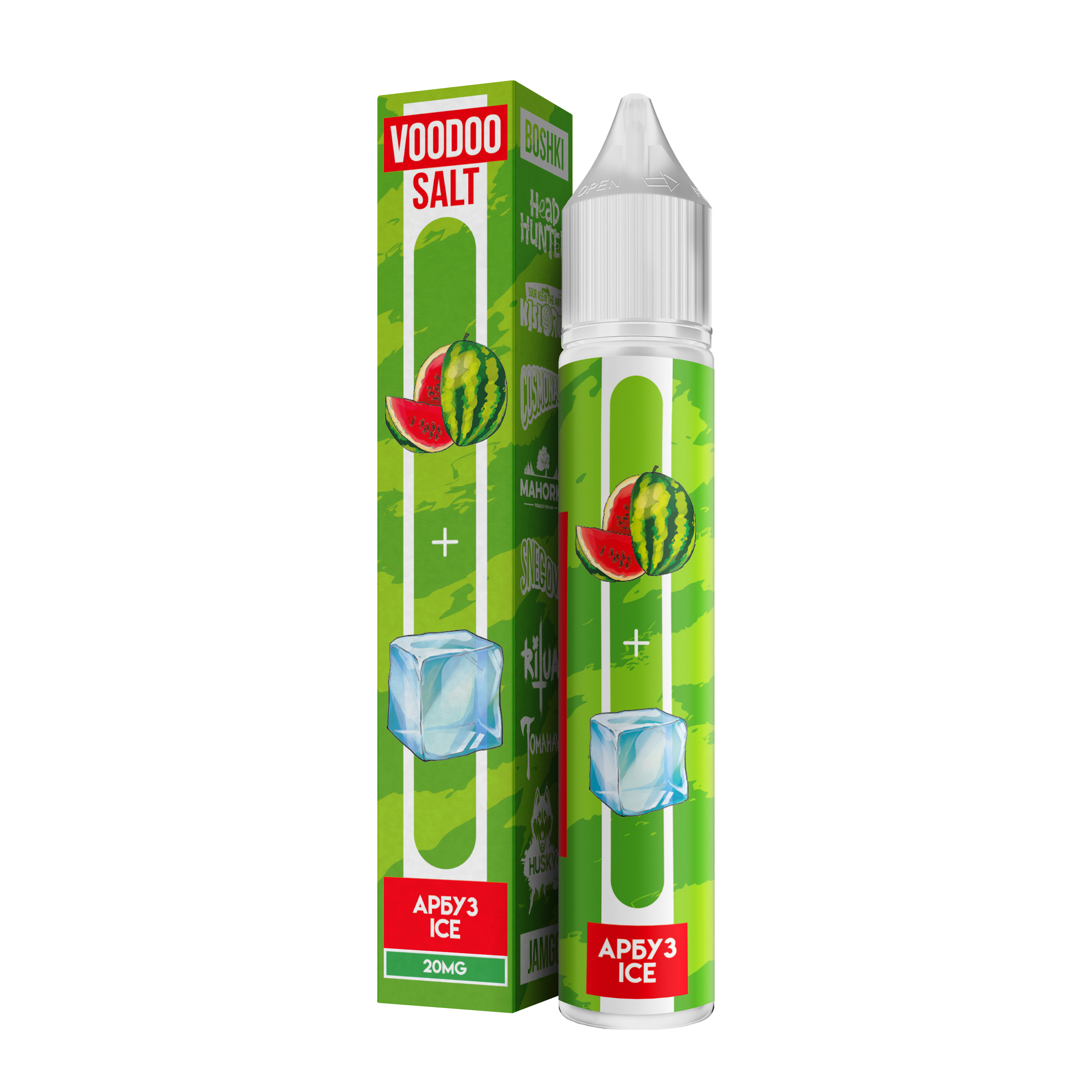 Жидкость - Voodoo - Арбуз Ice - salt 20 - 30 ml