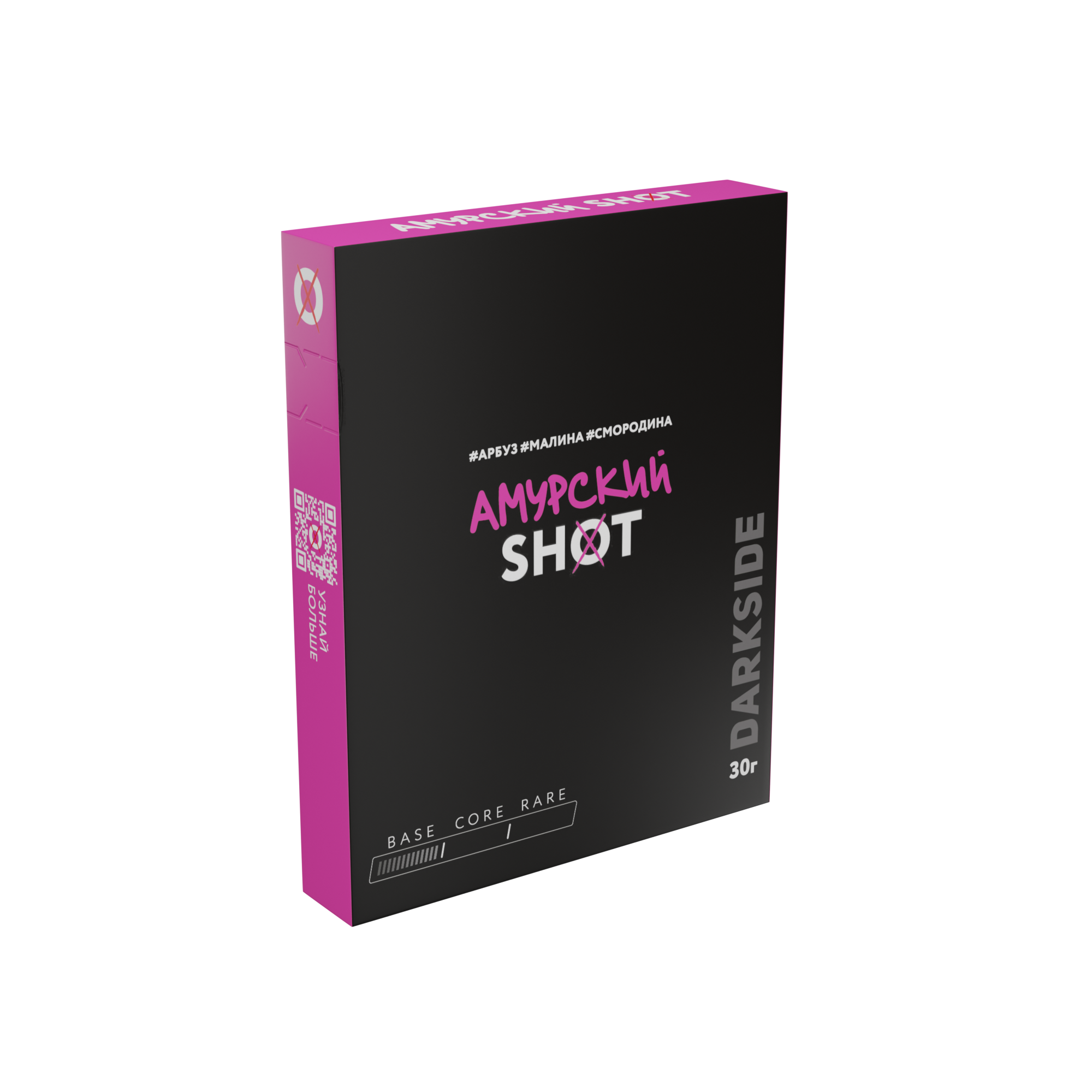 Табак для кальяна - Darkside - Shot - Амурский Панч ( с ароматом арбуз, малина, смородина ) - 30 г