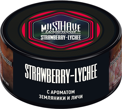 Табак для кальяна - Must Have - Strawberry-Lychee ( с ароматом клубника-личи ) - small size - 25 г