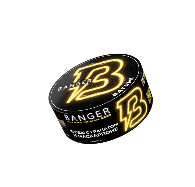 Табак для кальяна - Banger - Batumi ( с ароматом Ягоды Гранат Сыр Маскарпоне ) - 100 г