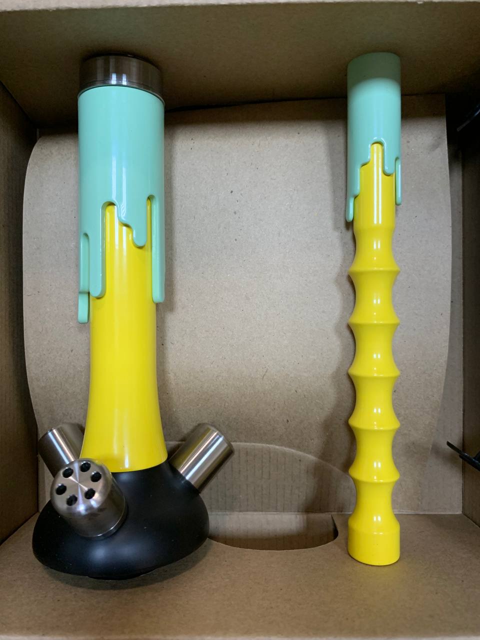 Кальян - Mamay - Flow - ( Желтый - Фисташка ) - 4.17