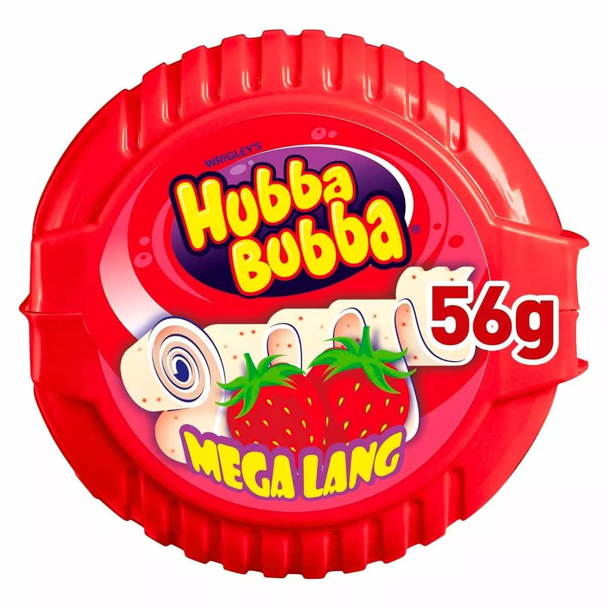Жевательная резинка - Hubba Bubba - Клубника - 56 г