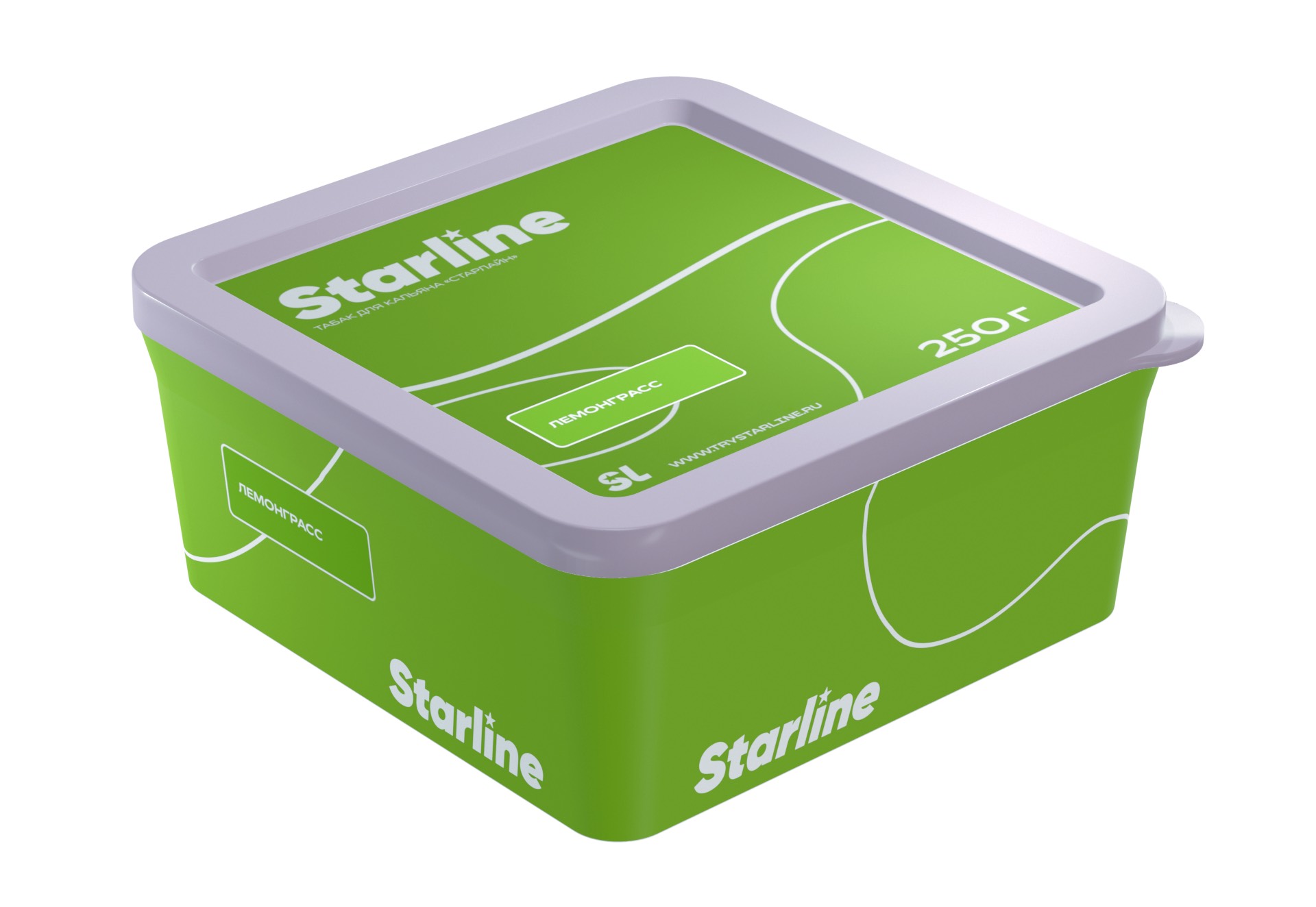 Табак для кальяна - Starline - ЛЕМОНГРАСС ( с ароматом лемонграсс ) - 250 г