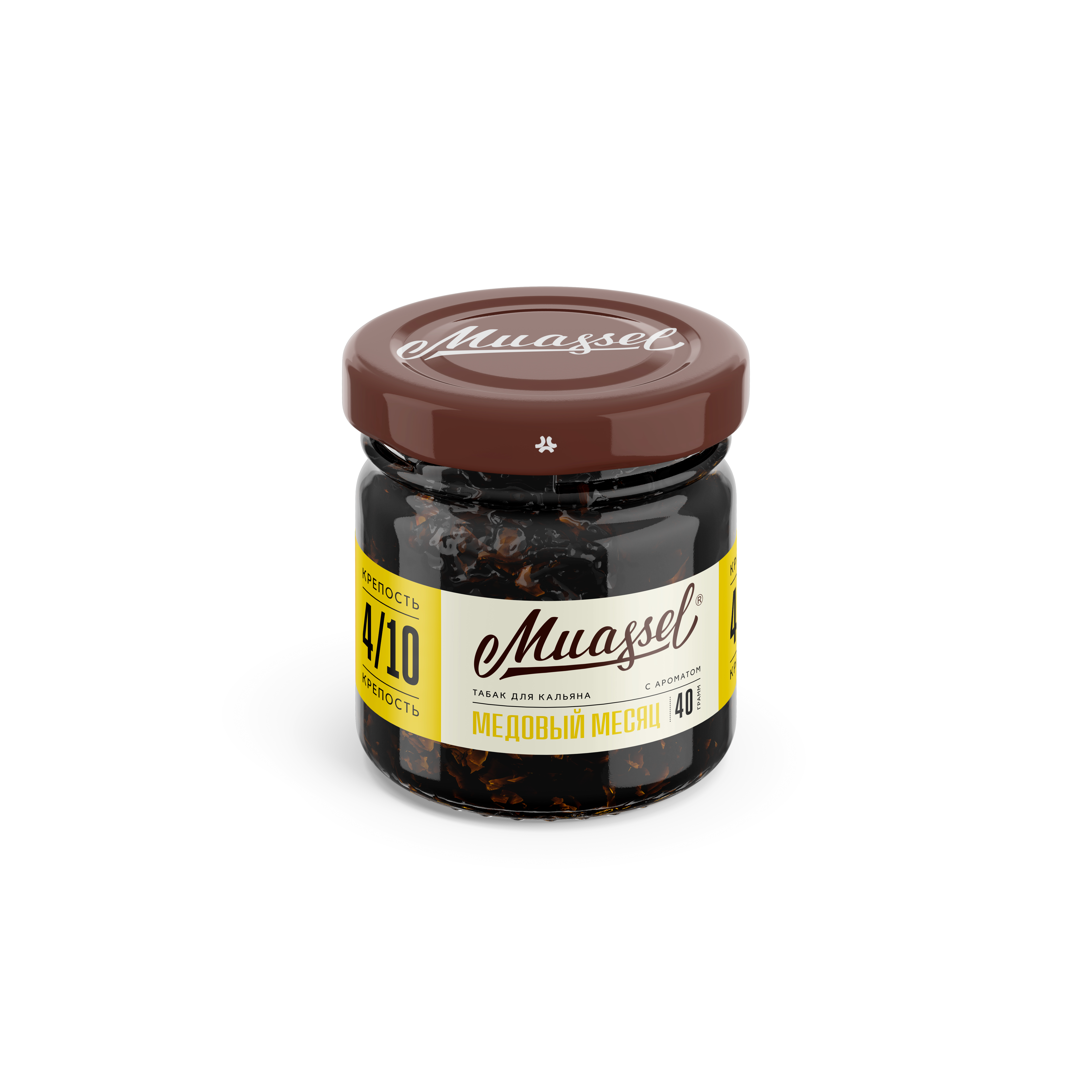 Табак для кальяна - Muassel medium 4/10 - Медовый месяц ( с ароматом юдзу с медовой патокой ) - 40 г