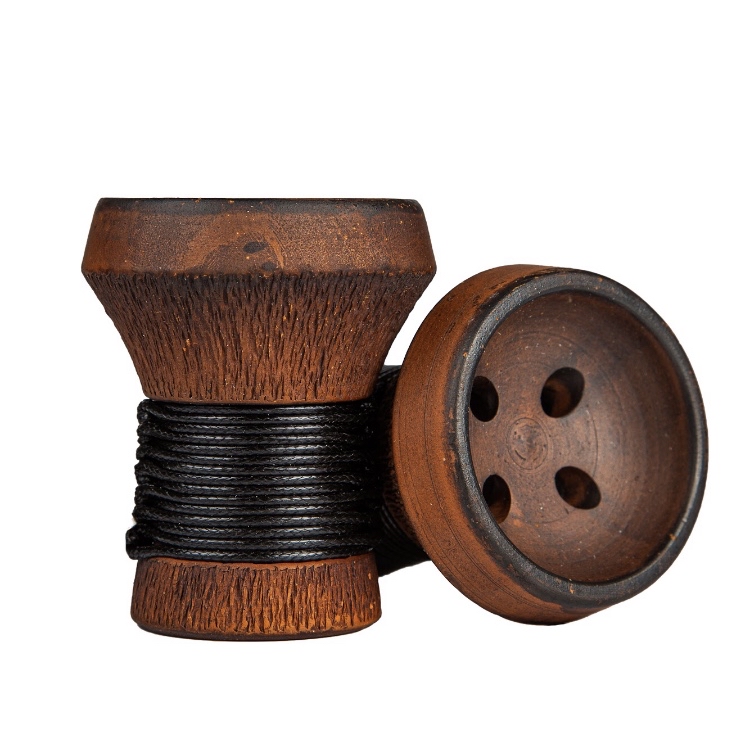 Чаша для кальяна - Japona Smoke - JS Black черная оплетка