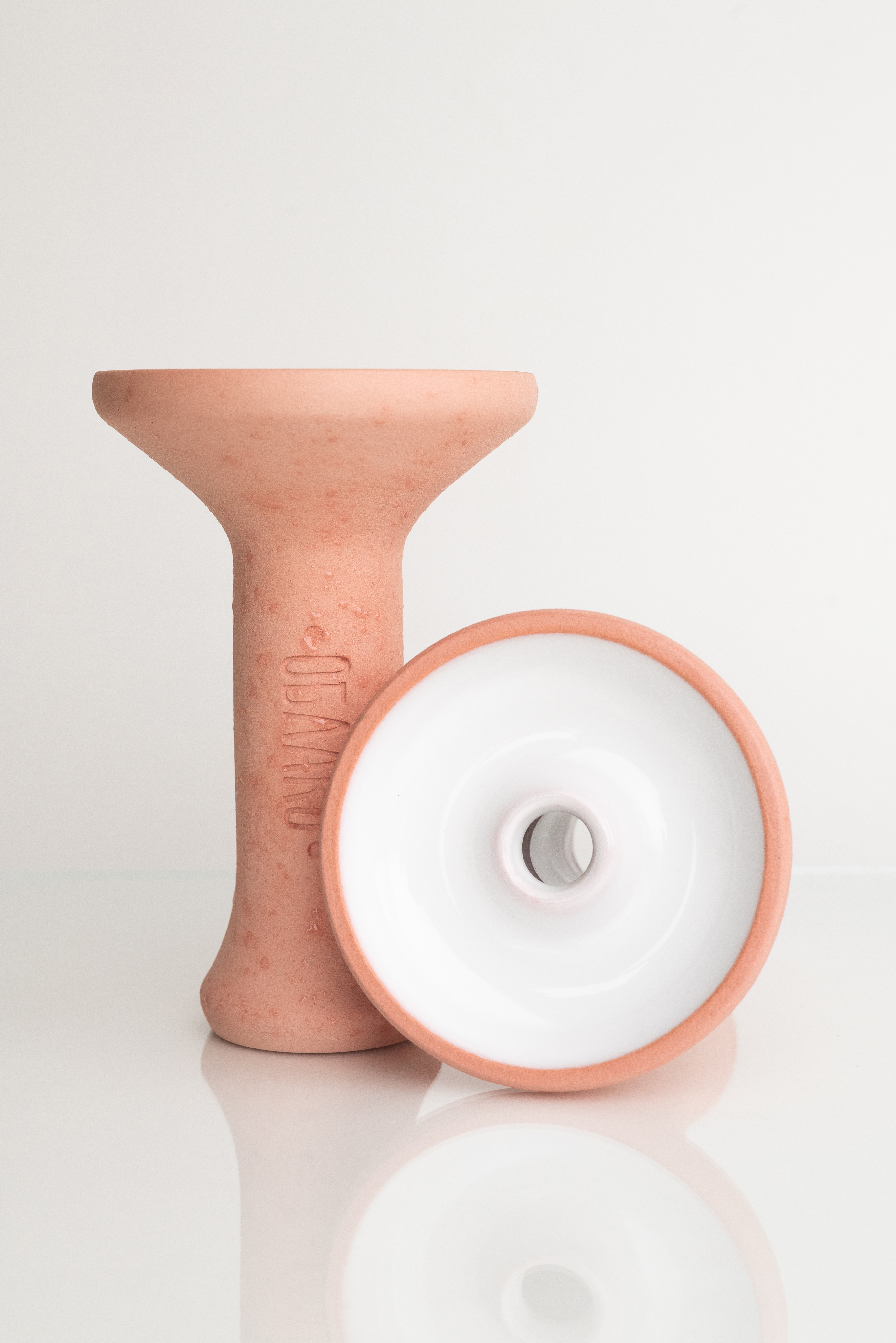 Чаша для кальяна - Облако - Mono - M - Phunnel - розовый с белой ( фанэл )