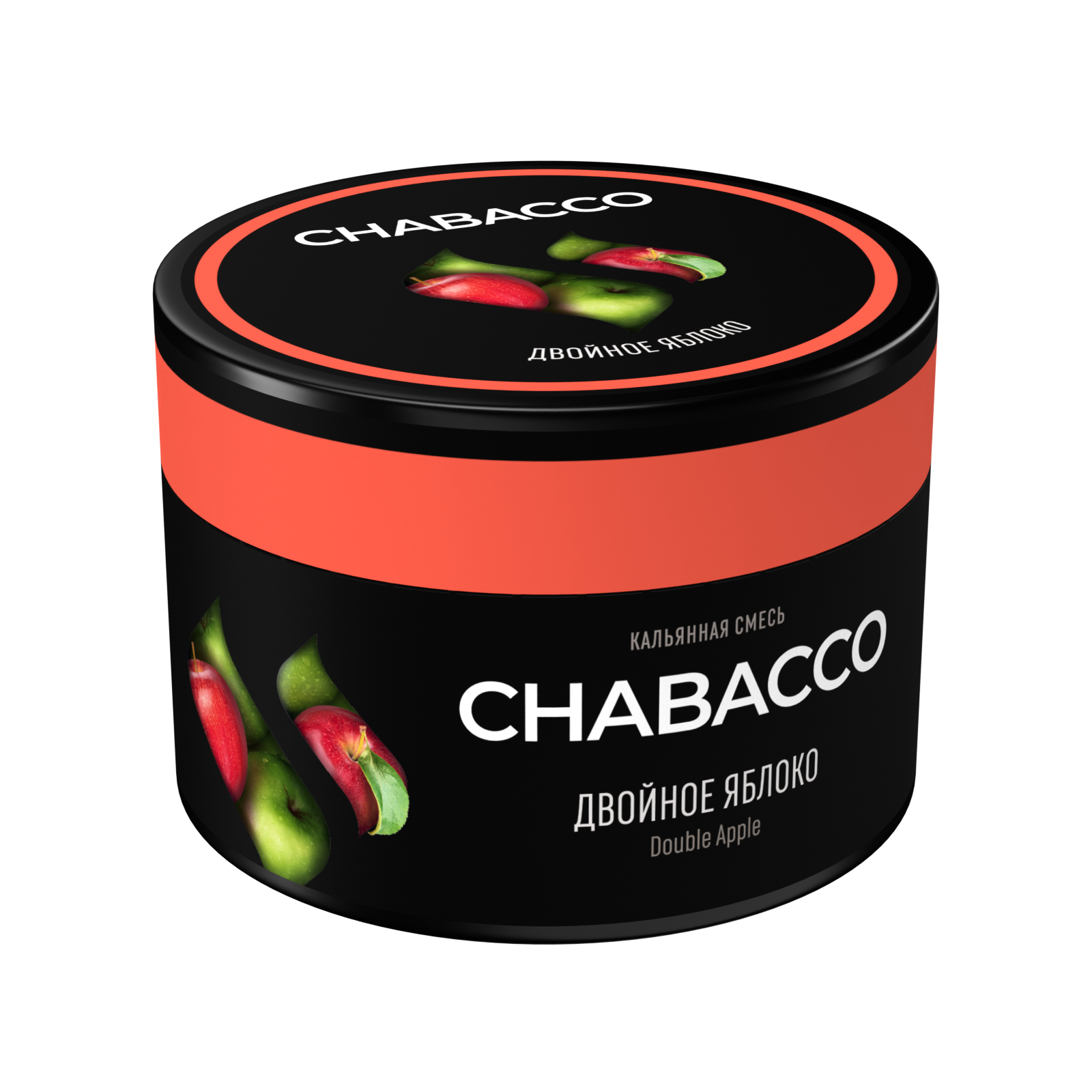Бестабачная смесь для кальяна - Chabacco Medium - Double Apple ( с ароматом двойное яблоко ) - 40 г
