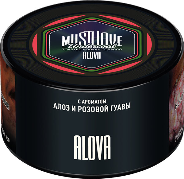 Табак для кальяна - Must Have - ALOVA ( с ароматом алоэ и розовой гуавы ) 250 г ( Новая фасовка )
