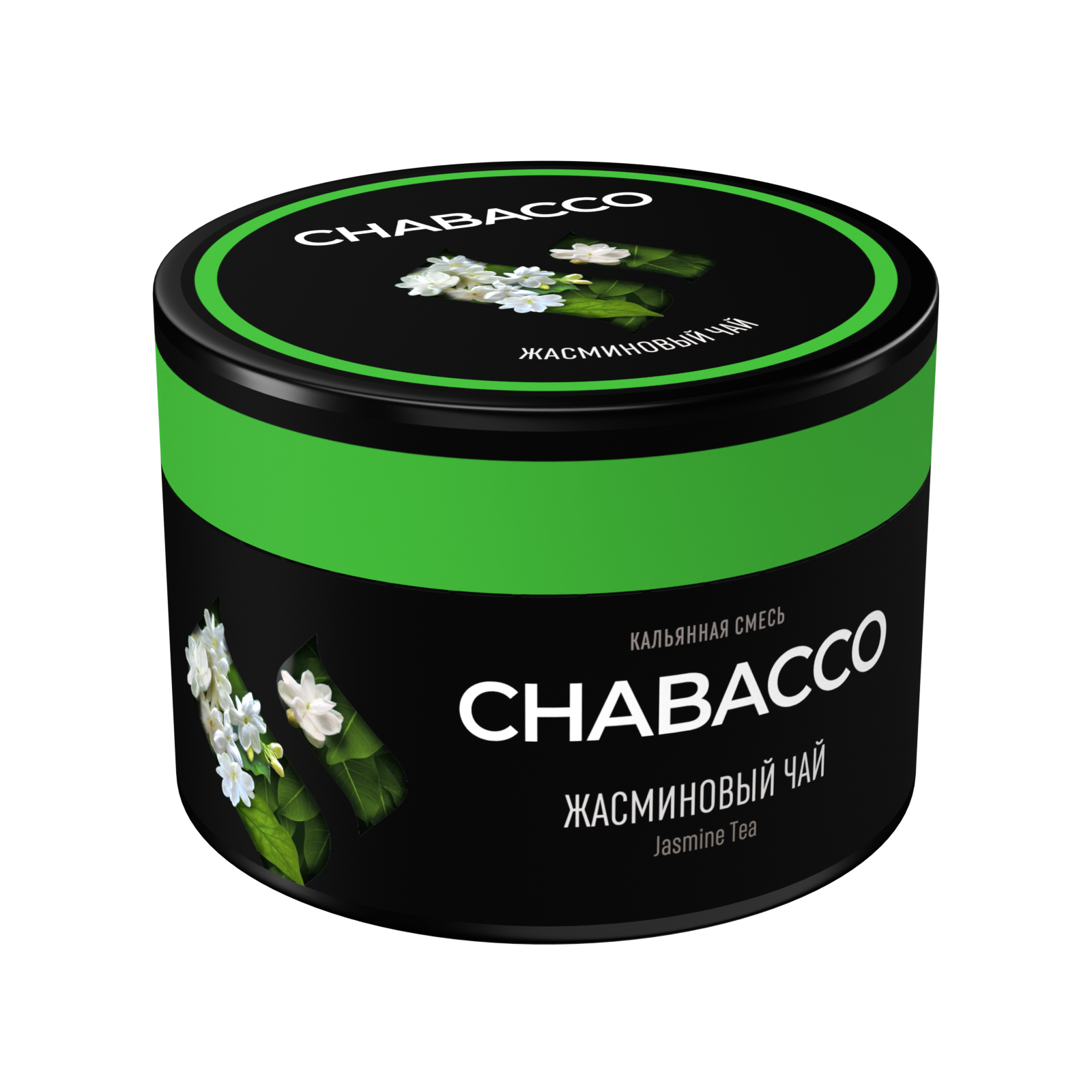Бестабачная смесь для кальяна - Chabacco Medium - Jasmine Tea ( с ароматом жасминовый чай ) - 40 г