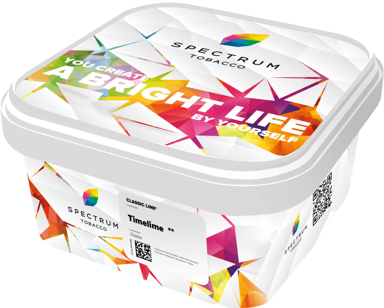 Табак для кальяна - SPECTRUM - TIMELIME ( с ароматом лайм ) - 200 г LIGHT