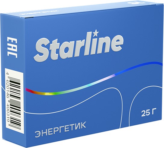Табак для кальяна - Starline - Энергетик ( с ароматом энергетик ) - 25 г