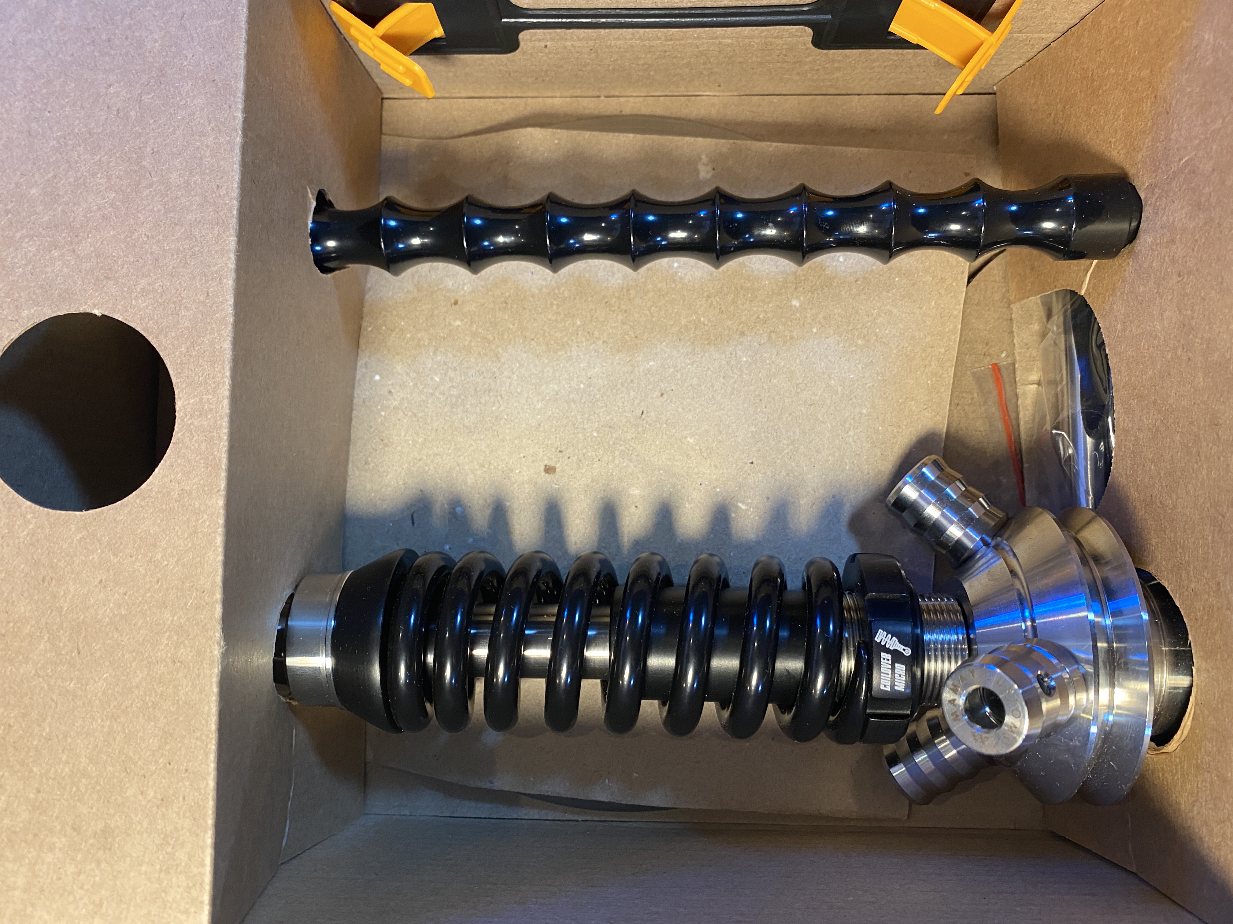 Кальян - Mamay - Coilovers Micro - ( Нержа шахта - черная спираль )