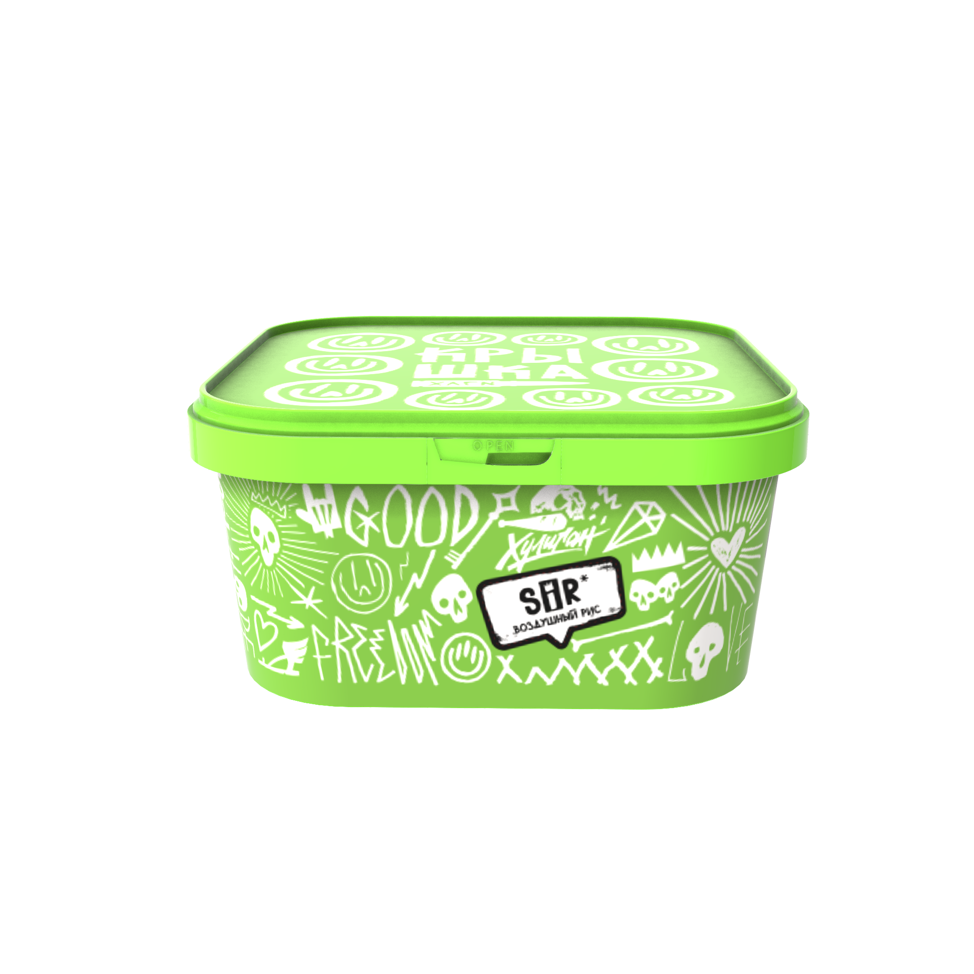 Табак для кальяна - Хулиган - SIR ( с ароматом воздушный рис ) - 200 г