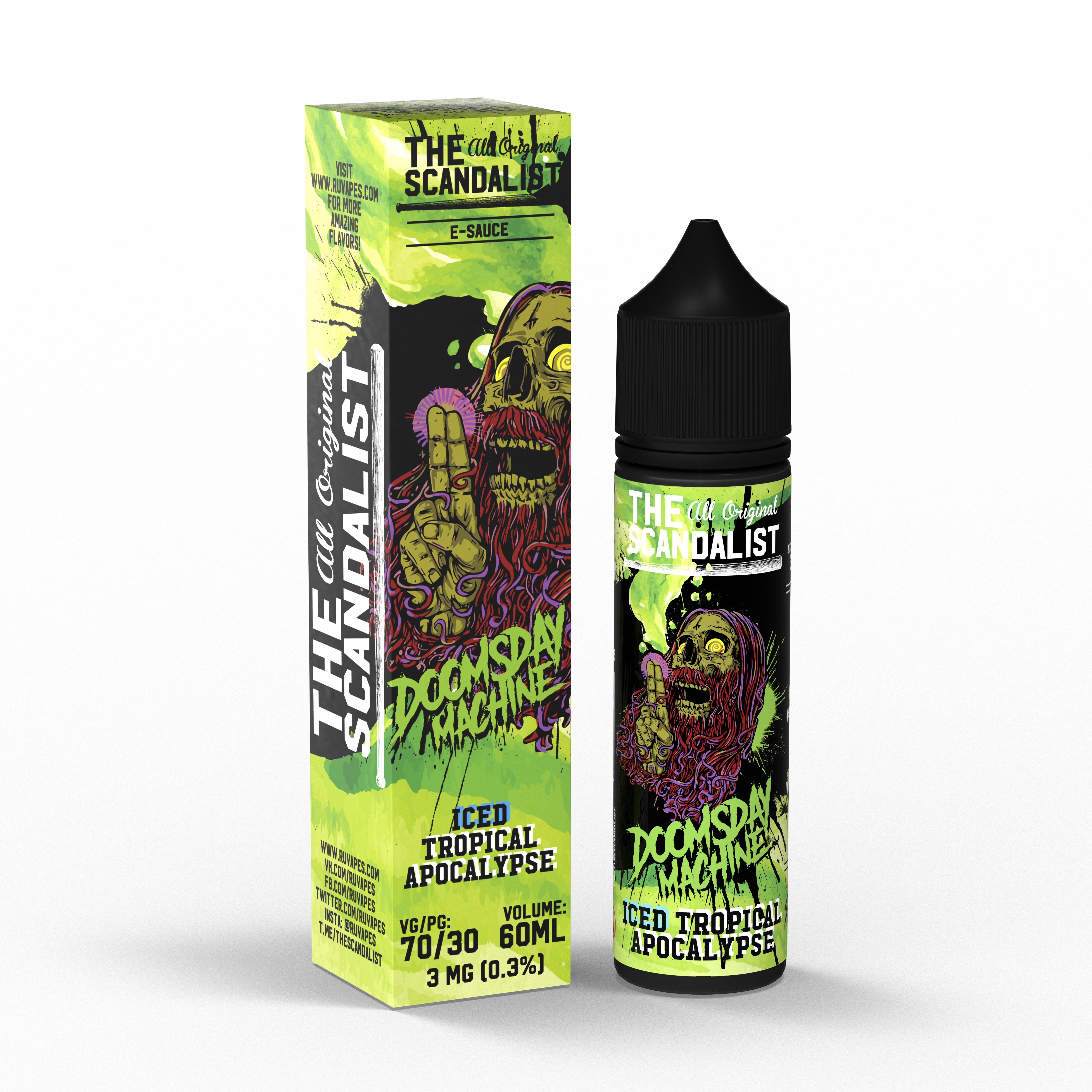 Жидкость - The Scandalist - 3 mg - Doomsday Machine - 60 ml