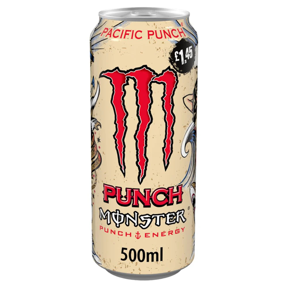 Энергетик - MONSTER ENERGY - PACIFIC PUNCH - 500 мл