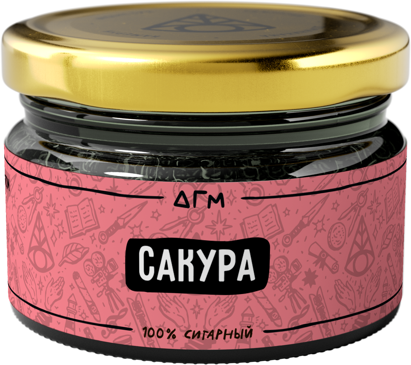 Табак для кальяна - Dogma - САКУРА ( с ароматом вишня ) - 80 г