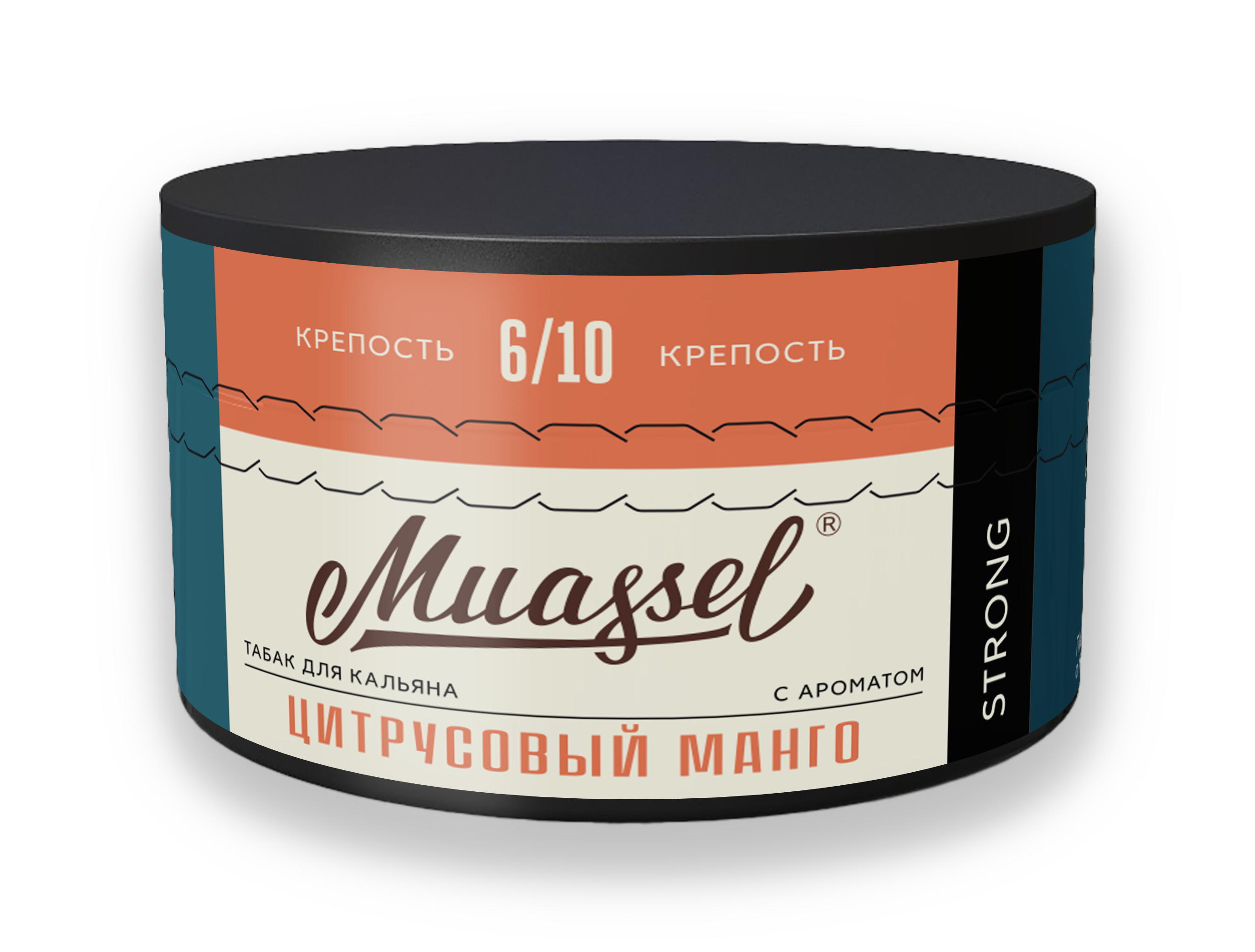 Табак для кальяна - Muassel Medium 4/10 - ЦИТРУСОВЫЙ МАНГО ( с ароматом манго, апельсин ) - 200 г