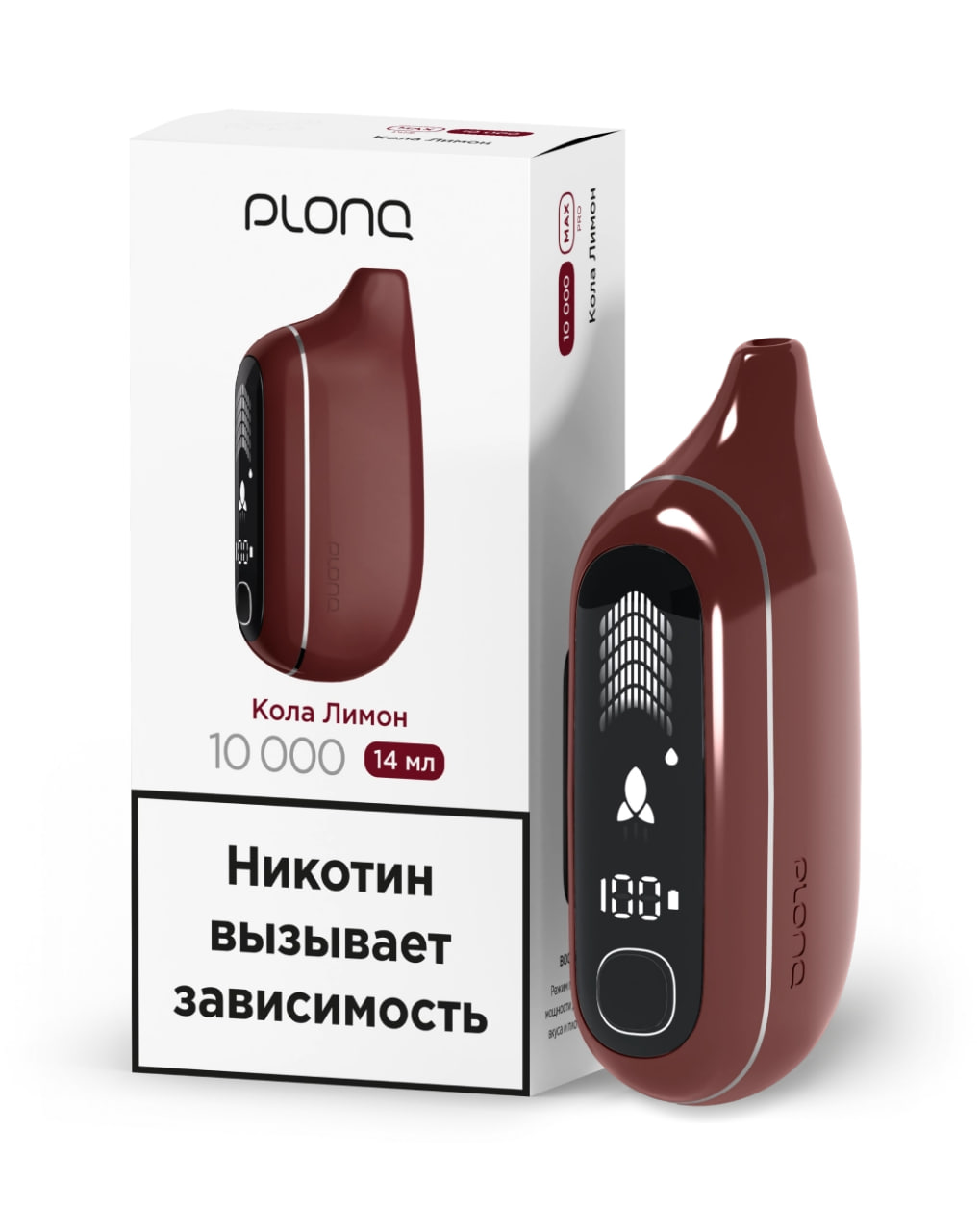 ЭСДН - Plonq Max Pro 10000 - Кола Лимон