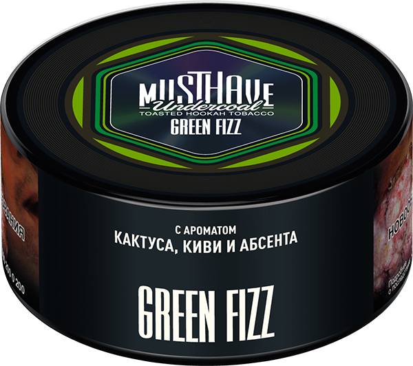 Табак для кальяна - Must Have - Green Fizz ( с ароматом кактус киви абсент ) 125 г