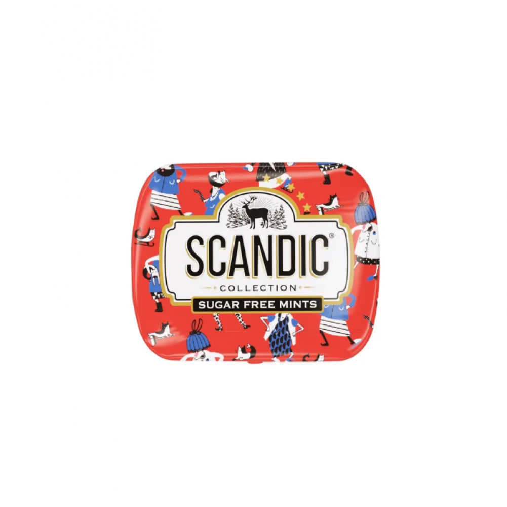 Конфеты - Scandic - Клубничный Микс (без сахара) - 14 г