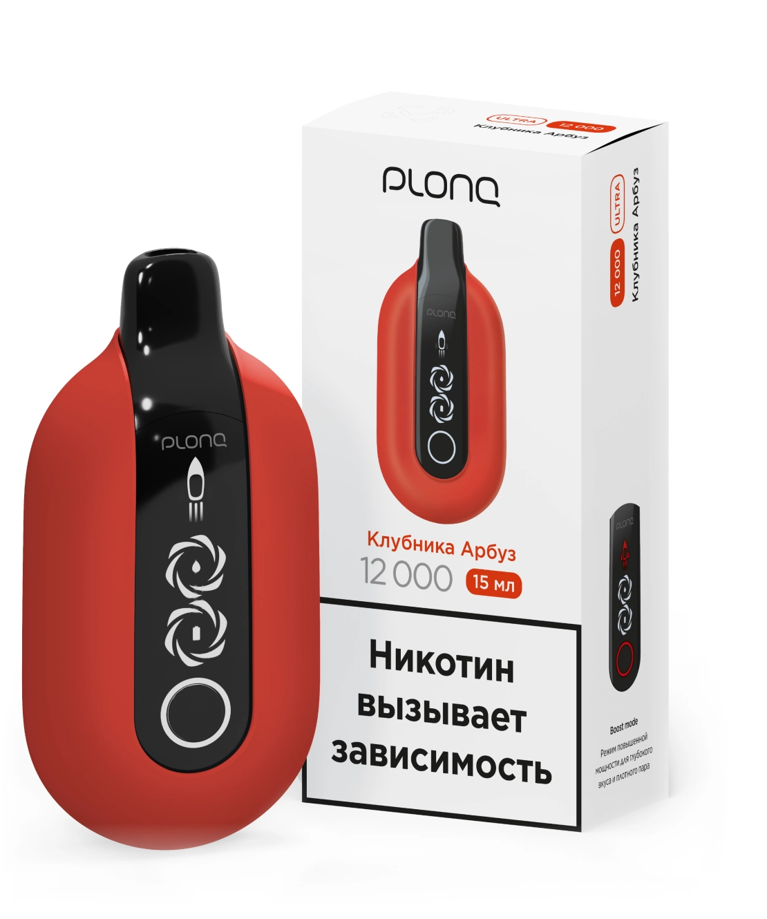 ЭСДН - Plonq Ultra 12000 - Клубника Арбуз