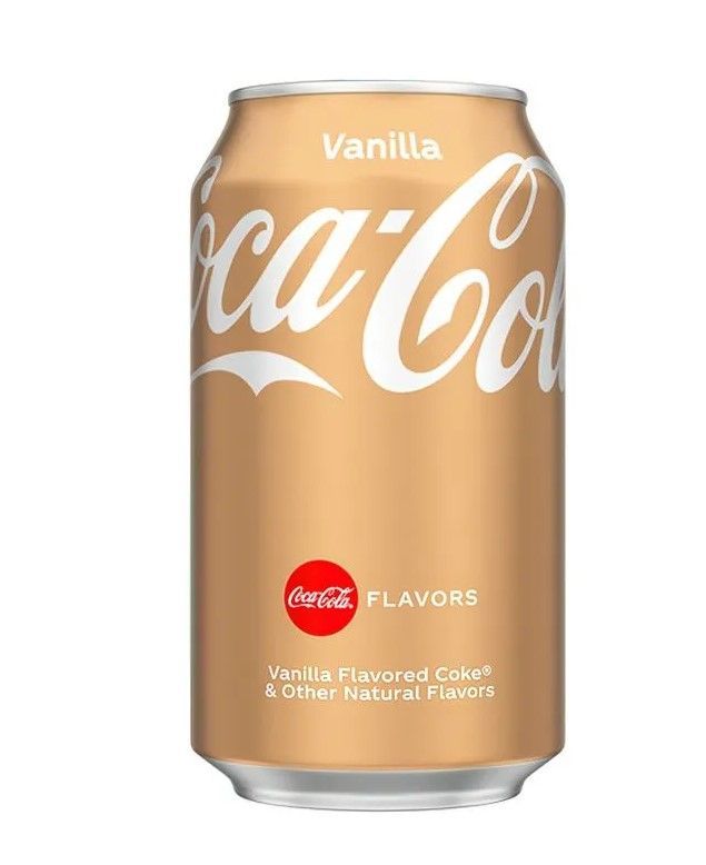Газировка - Coca-Cola Vanilla - 330 мл ЖБ (Германия)