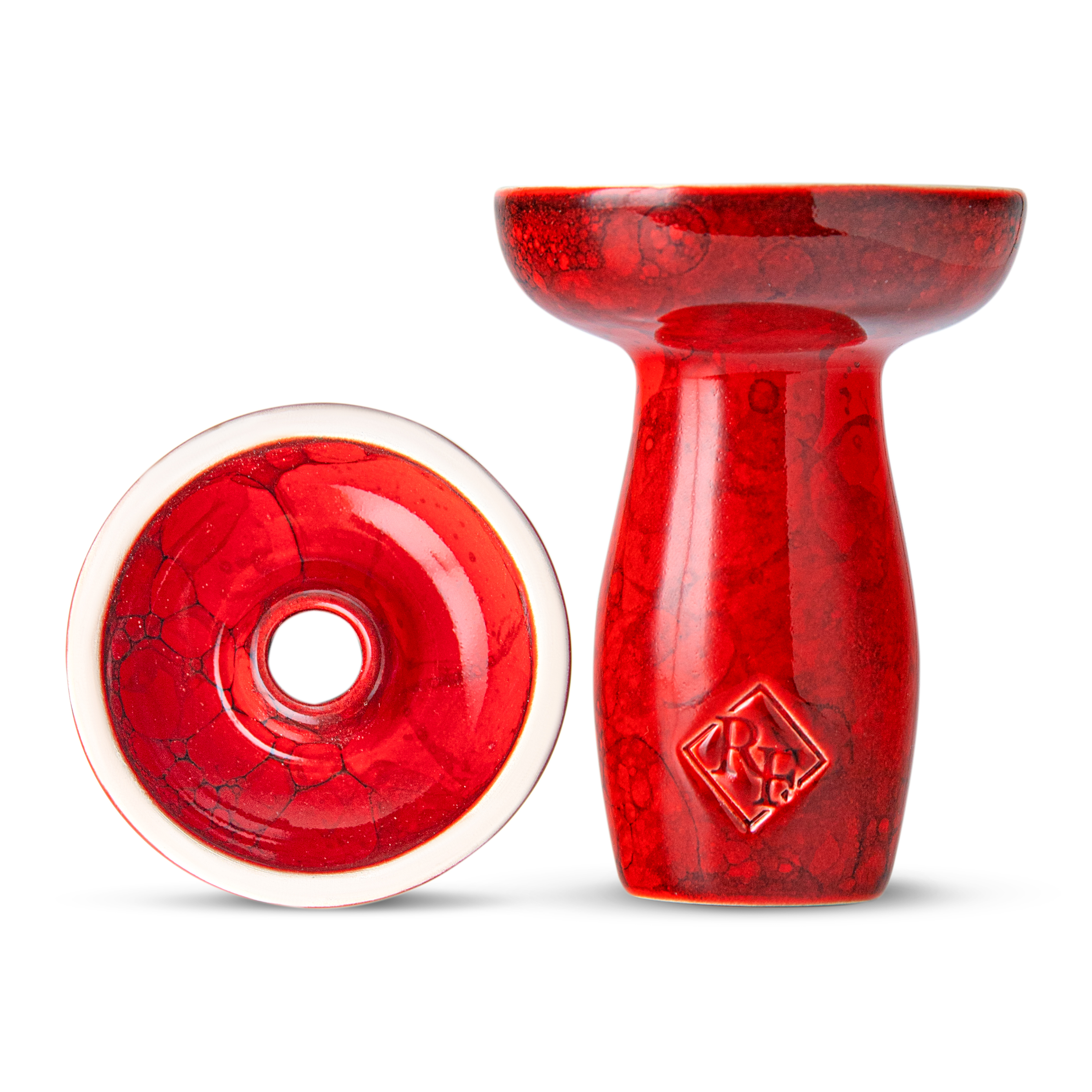 Чаша для кальяна - RF - Mushroom ( M ) - Red ( фанэл )