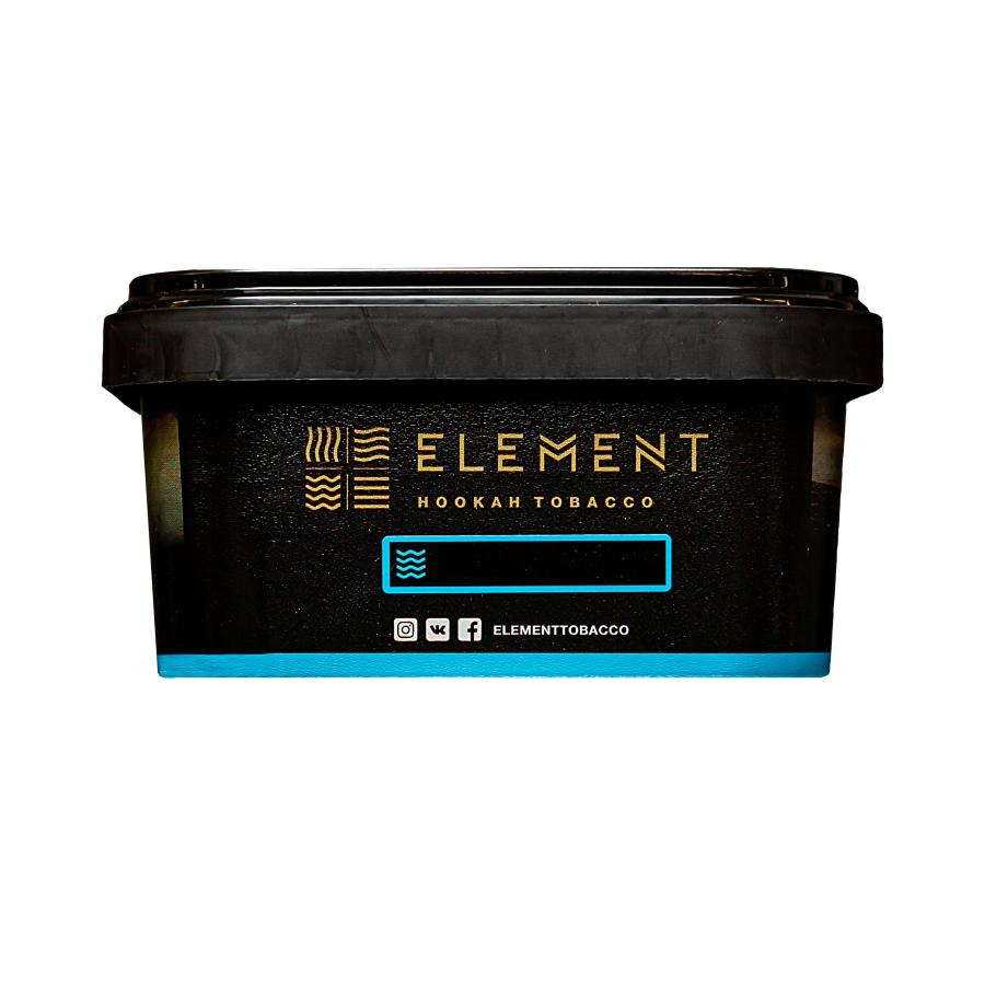 Табак для кальяна - Element - Water - MELLOW BLUEBERRY - ( с ароматом СПЕЛАЯ ЧЕРНИКА) - 200 г