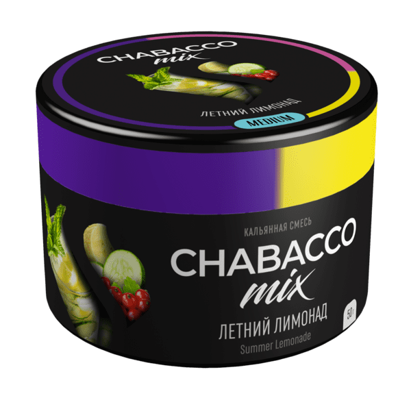 Бестабачная смесь для кальяна - Chabacco Medium - Summer Lemonade ( с ароматом летний лимонад ) - 50 г