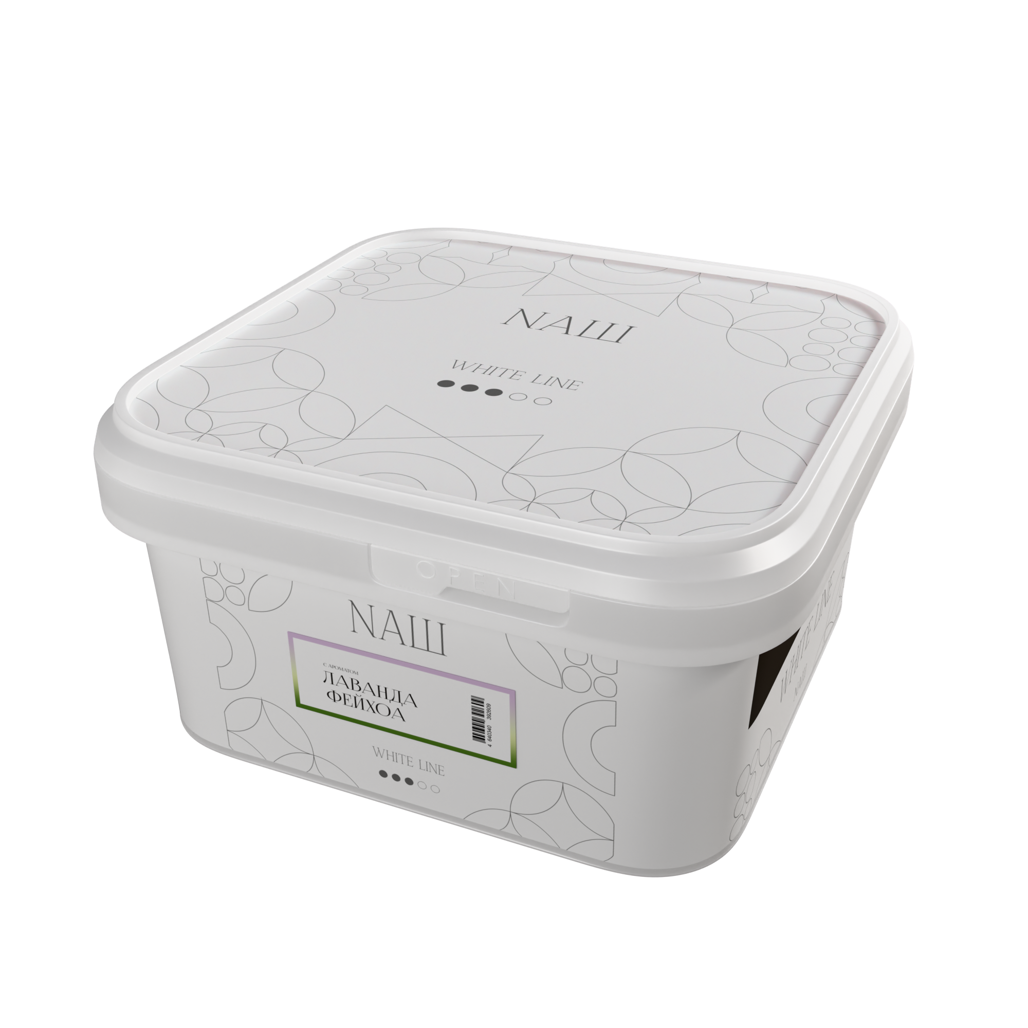 Табак для кальяна - NAШ x Dava Dym - ЛАВАНДА ФЕЙХОА ( с ароматом лаванда фейхоа ) - 200 г