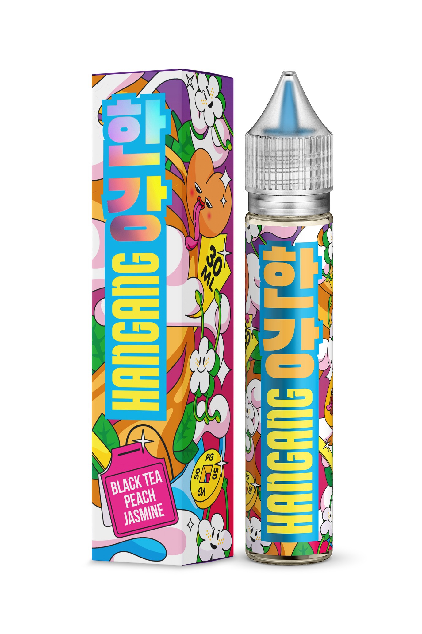 Жидкость - Hotspot Hangang - Ultra S - Black tea peach jasmin - 30 ml